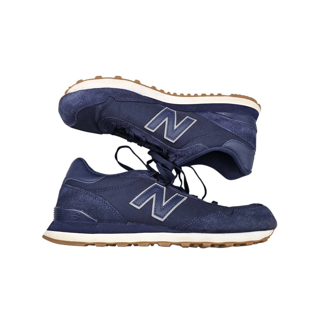 New Balance Men's Size 10.5 EUC 515 Lifestyle Mode de Vie Blue Sneakers ML515HR - Picture 6 of 8